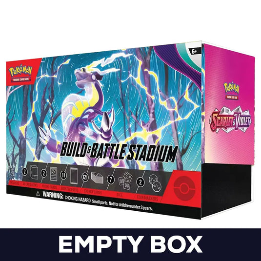 Pokemon - Scarlet & Violet - Empty Build & Battle - Storage Box