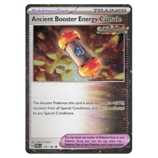 Pokemon - Scarlet & Violet - Paradox Rift - Ancient Booster Energy Capsule - 159/182 (Cosmo Holo)