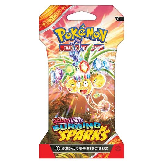 Pokemon Scarlet and Violet Surging Sparks Sleeved Booster Alolan Exeggutor