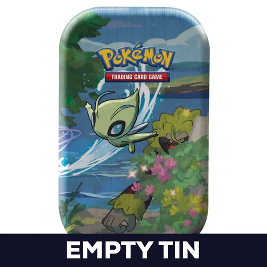 Pokemon - Shining Fates - Mini Tin - Celebi & Rillaboom (Empty Tin)