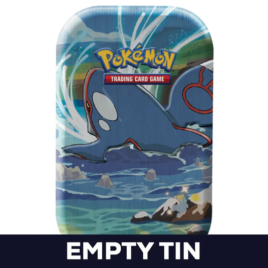 Pokemon - Shining Fates - Mini Tin - Kyogre & Snom (Empty Tin)