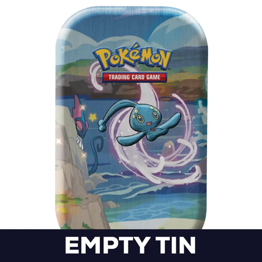 Pokemon - Shining Fates - Mini Tin - Manaphy & Inteleon (Empty Tin)