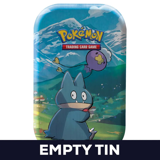 Pokemon - Sinnoh Stars - Mini Tins - Munchlax & Drifloon - Empty Mini Tin