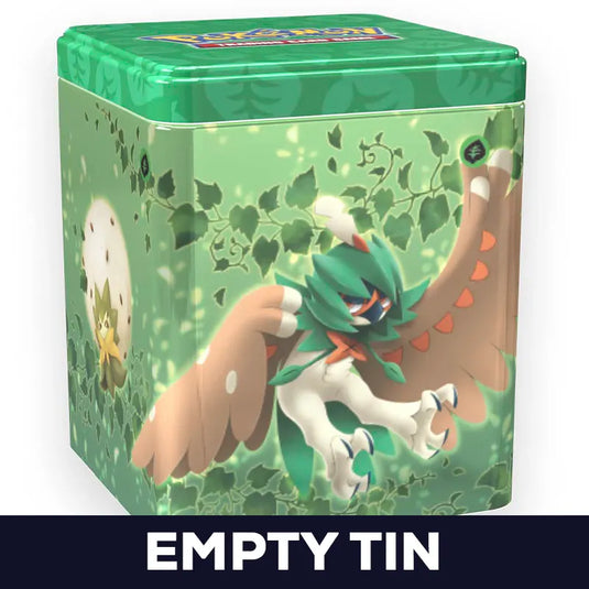 Pokemon - Stacking Tin - Grass - Empty