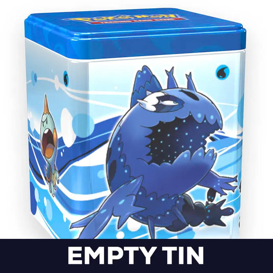 Pokemon - Stacking Tin - Water - Empty