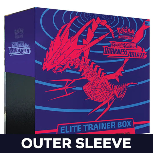 Pokemon - Sword & Shield - Darkness Ablaze - Elite Trainer Box - Outer Sleeve