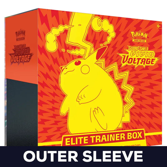 Pokemon - Sword & Shield - Vivid Voltage - Elite Trainer Box - Outer Sleeve