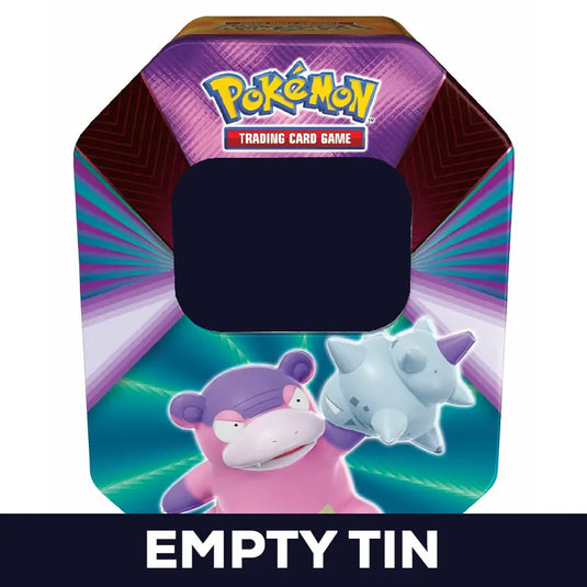 Pokemon - V Forces Galarian Slowbro - Empty Tin