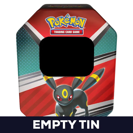 Pokemon - V Heroes Tin - Umbreon V - Empty Tin Pokemon - V Heroes Tin - Umbreon V - Empty Tin