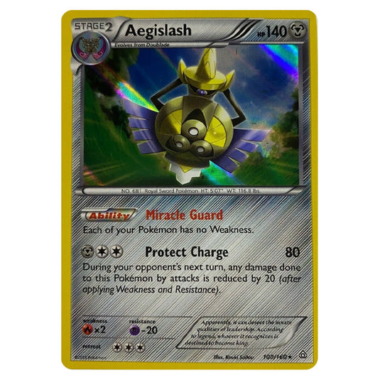 Pokemon - XY Primal Clash - Aegislash - 100/160