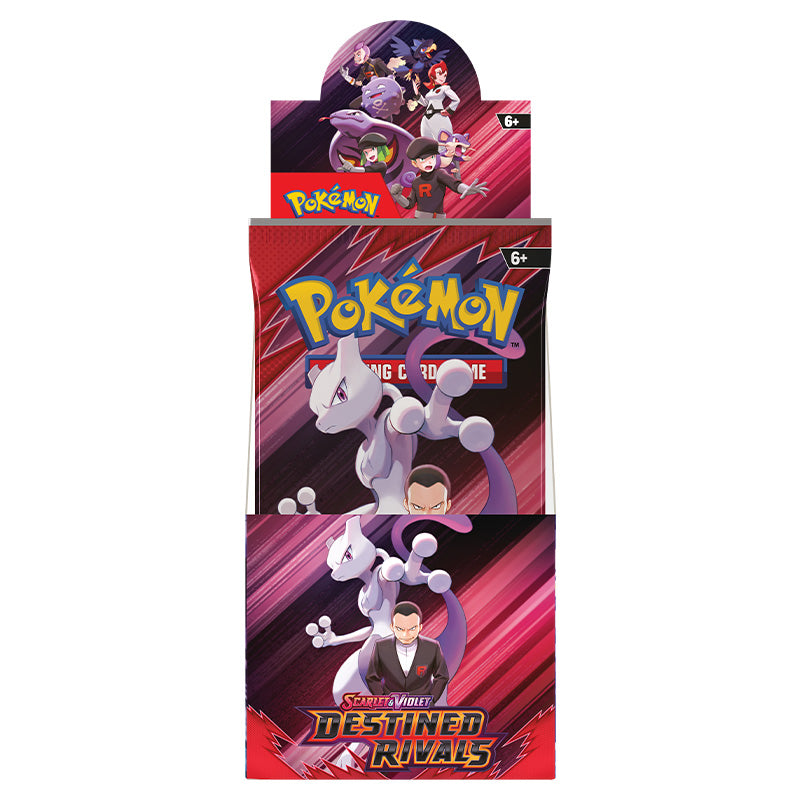 Pokemon - Scarlet & Violet - Destined Rivals - Half Booster Box (18 Bo Pokemon - Scarlet & Violet - Destined Rivals - Half Booster Box (18 Bo
