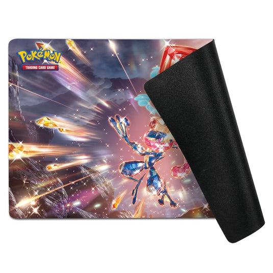 Pokemon Greninja ex Ultra Premium Collection playmat folded