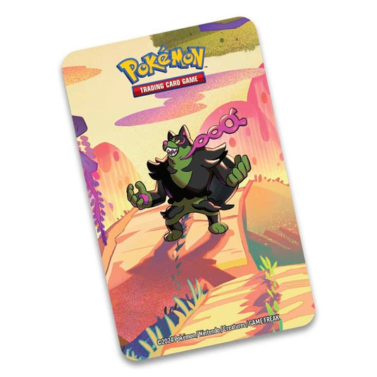 Pokemon  Shrouded Fable  Mini Tin Okidogi Sticker total cards