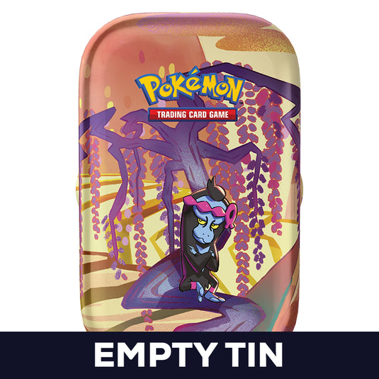 Pokemon Shrouded Fable Mini Tin munkidori empty tin