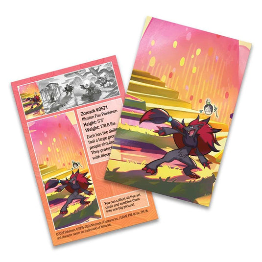 Pokemon - Shrouded Fable - Mini Tin - Zoroark - Art Card