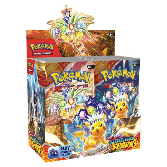 Pokemon Scarlet and Violet Surging Sparks Booster Box 36 Boosters