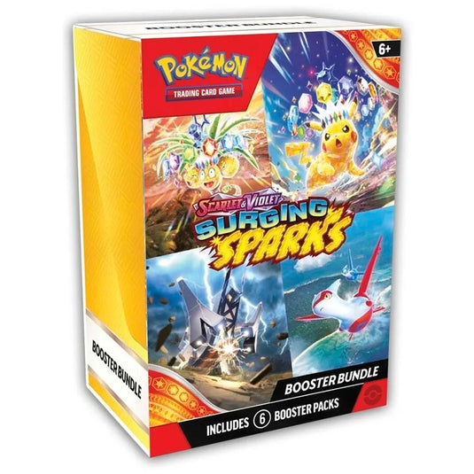 Pokemon Scarlet and Violet Surging Sparks Booster Bundle main