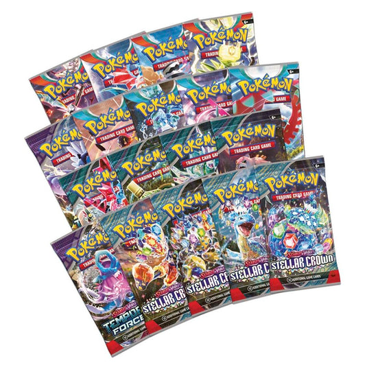 Pokemon Terapagos ex Ultra Premium Collection box booster packs