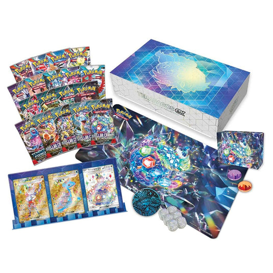 Pokemon Terapagos ex Ultra Premium Collection box contents