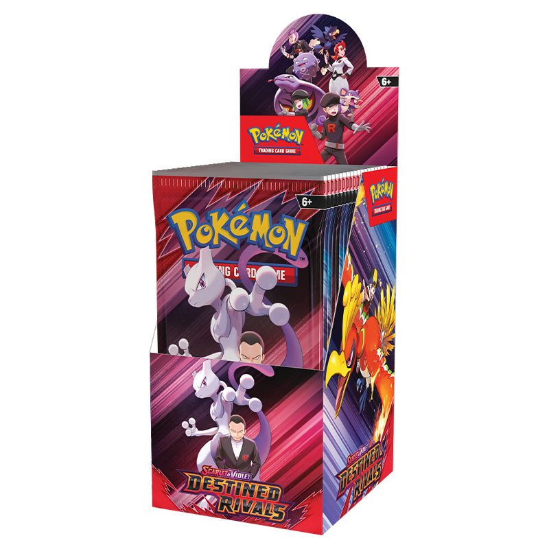 Destined Rivals Box Pokemon - Scarlet & Violet - Destined Rivals - Half Booster Box (18 Bo
