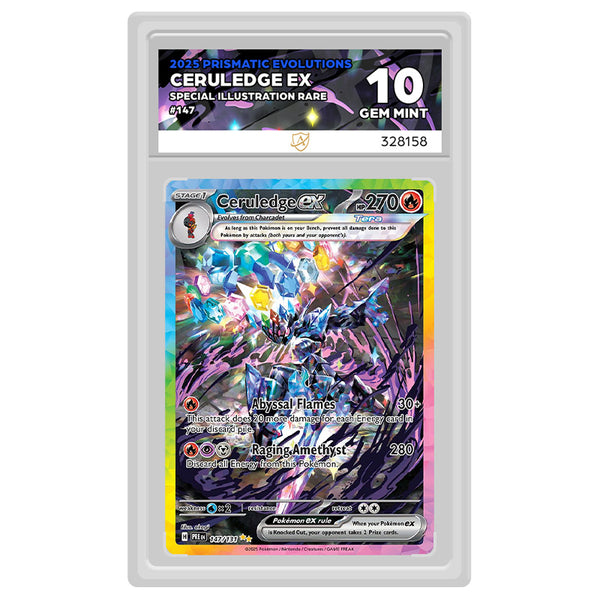 Pokemon - Scarlet & Violet - Prismatic Evolutions - Ceruledge ex - 147