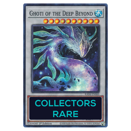 Ghoti of the Deep Beyond RA04-EN060-CR card from the Yu-Gi-Oh! set Quarter Century Stampede