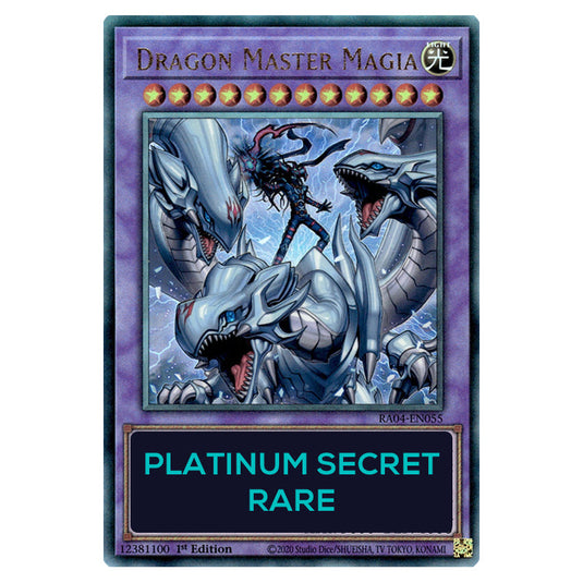 Yu-Gi-Oh! - Quarter Century Stampede - Dragon Master Magia (Platinum S Yu-Gi-Oh! - Quarter Century Stampede - Dragon Master Magia (Platinum S