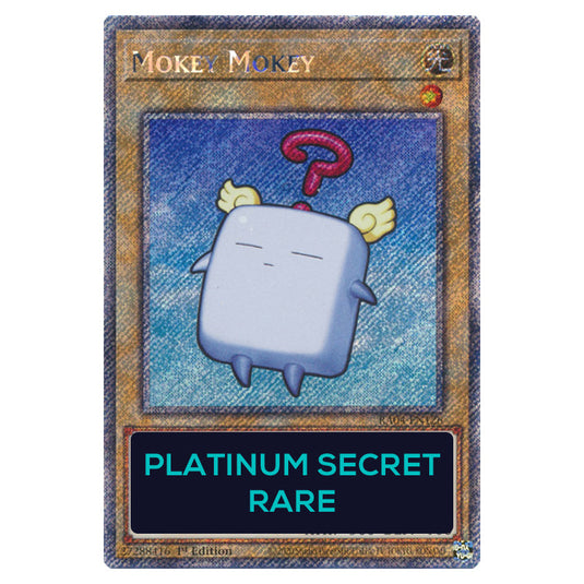 Mokey Mokey RA04-EN126-PSR card from the Yu-Gi-Oh! set Quarter Century Stampede