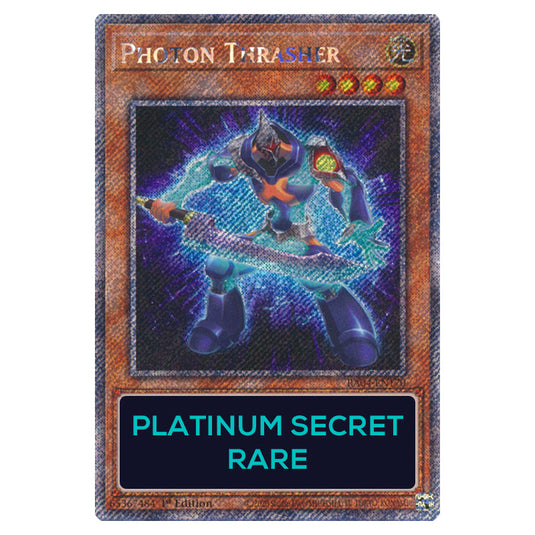 Photon Thrasher RA04-EN170-PSR card from the Yu-Gi-Oh! set Quarter Century Stampede