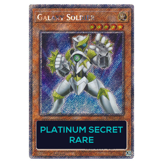 Galaxy Soldier RA04-EN219-PSR card from the Yu-Gi-Oh! set Quarter Century Stampede