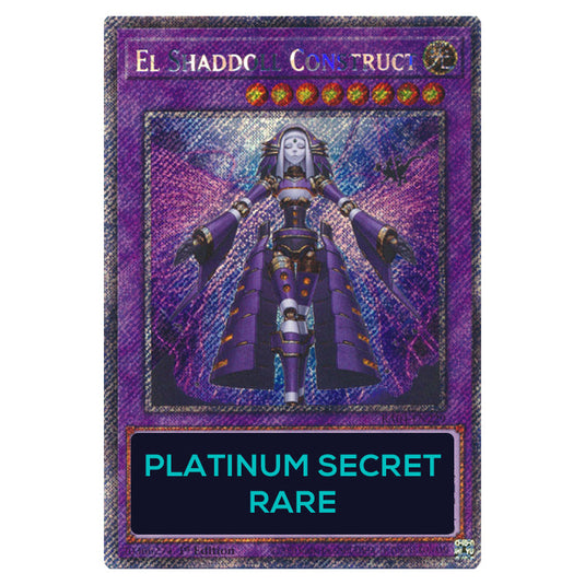 El Shaddoll Construct RA04-EN229a-PSR card from the Yu-Gi-Oh! set Quarter Century Stampede