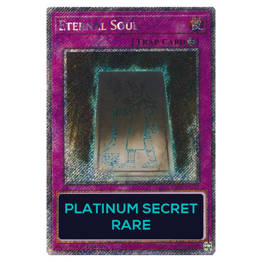 Eternal Soul RA04-EN247-PSR card from the Yu-Gi-Oh! set Quarter Century Stampede