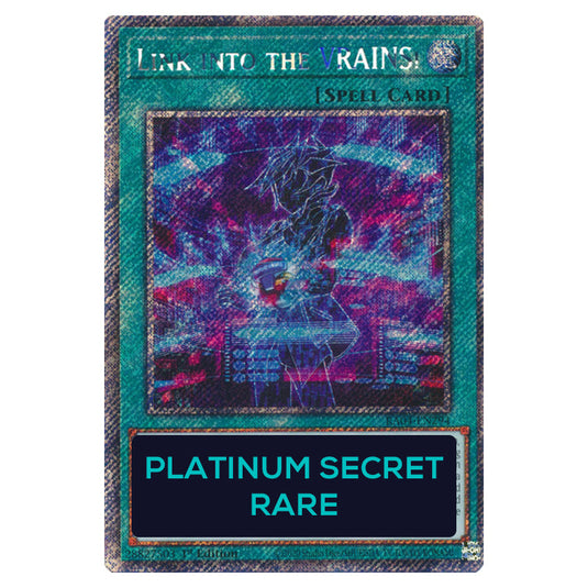 Link into the VRAINS! RA04-EN294-PSR card from the Yu-Gi-Oh! set Quarter Century Stampede