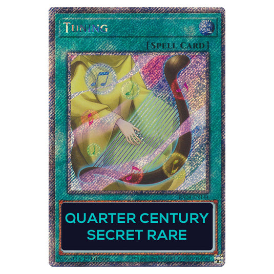 Tuning RA04-EN144-QCSR card from the Yu-Gi-Oh! set Quarter Century Stampede