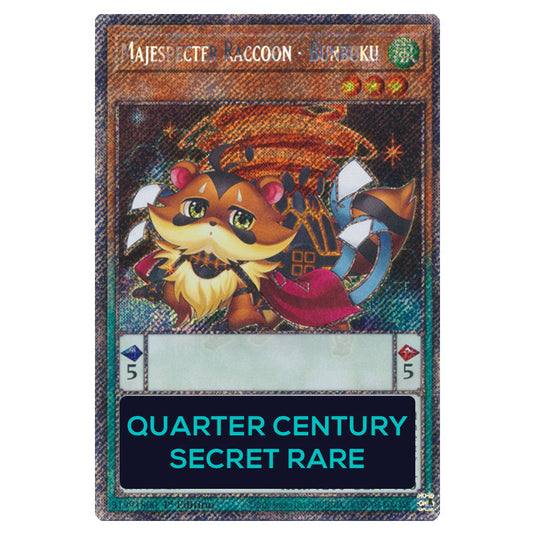 yugioh raccoon cards Yu-Gi-Oh! - Quarter Century Stampede - Majespecter Raccoon