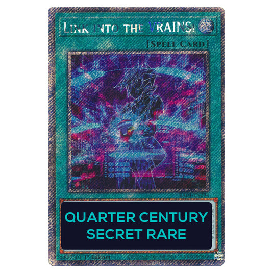 yugioh link into the vrains card Yu-Gi-Oh! - Quarter Century Stampede