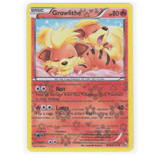 Pokemon - Radiant Collection - Growlithe - RC4
