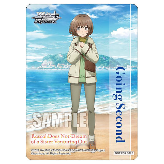 Weiss Schwarz - Rascal Does Not Dream of a Sister Venturing Out & Knapsack Kid - Going Second