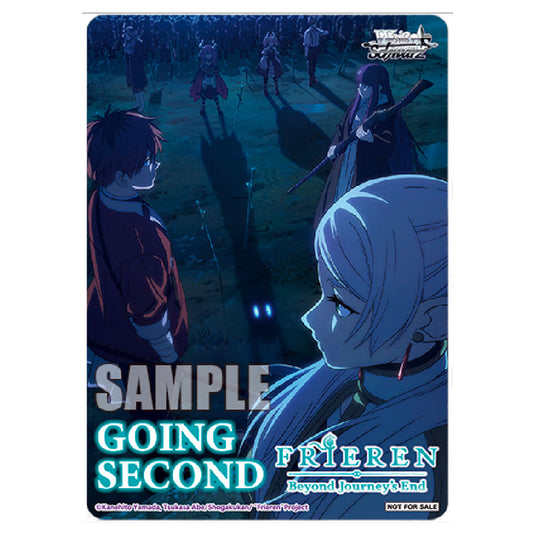 Weiss Schwarz - Frieren Beyond Journey's End - Box Topper - Going Second