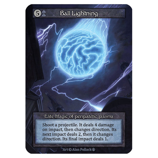 Ball Lightning  card from the Sorcery: Contested Realm set Arthurian Legends