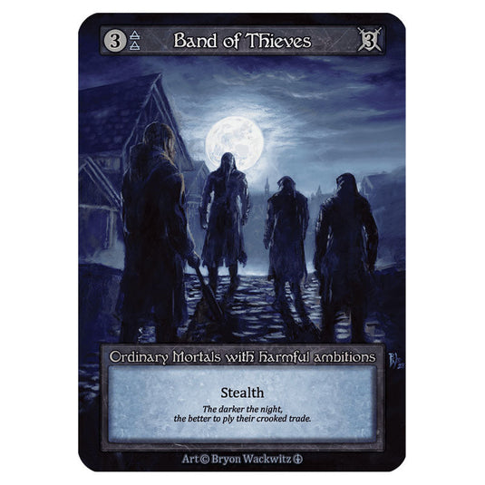 Band of Thieves  card from the Sorcery: Contested Realm set Arthurian Legends