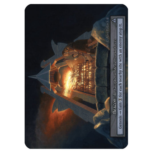 Beacon  card from the Sorcery: Contested Realm set Arthurian Legends