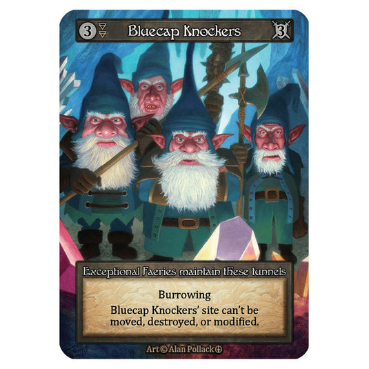 Bluecap Knockers  card from the Sorcery: Contested Realm set Arthurian Legends