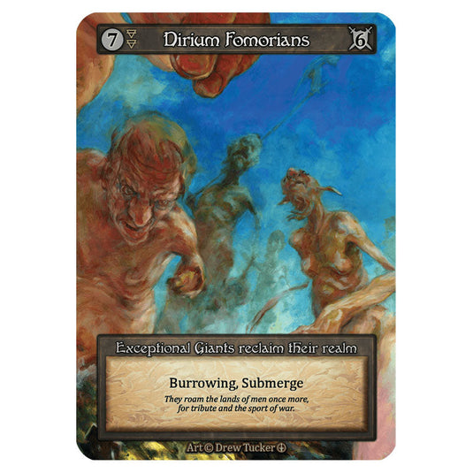 Dirium Fomorians  card from the Sorcery: Contested Realm set Arthurian Legends