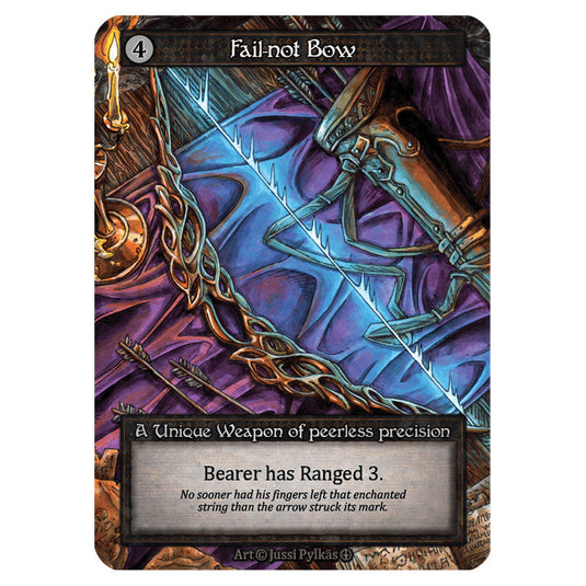 Fail-not Bow  card from the Sorcery: Contested Realm set Arthurian Legends