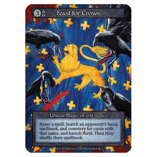 Feast for Crows  card from the Sorcery: Contested Realm set Arthurian Legends