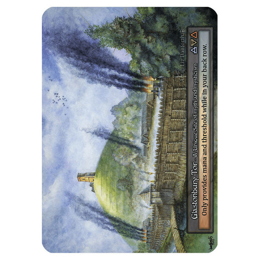 Glastonbury Tor  card from the Sorcery: Contested Realm set Arthurian Legends