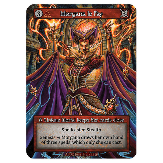 Morgana le Fay  card from the Sorcery: Contested Realm set Arthurian Legends