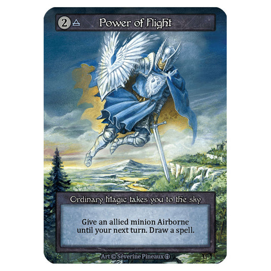 Power of Flight  card from the Sorcery: Contested Realm set Arthurian Legends