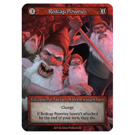 Redcap Powries  card from the Sorcery: Contested Realm set Arthurian Legends